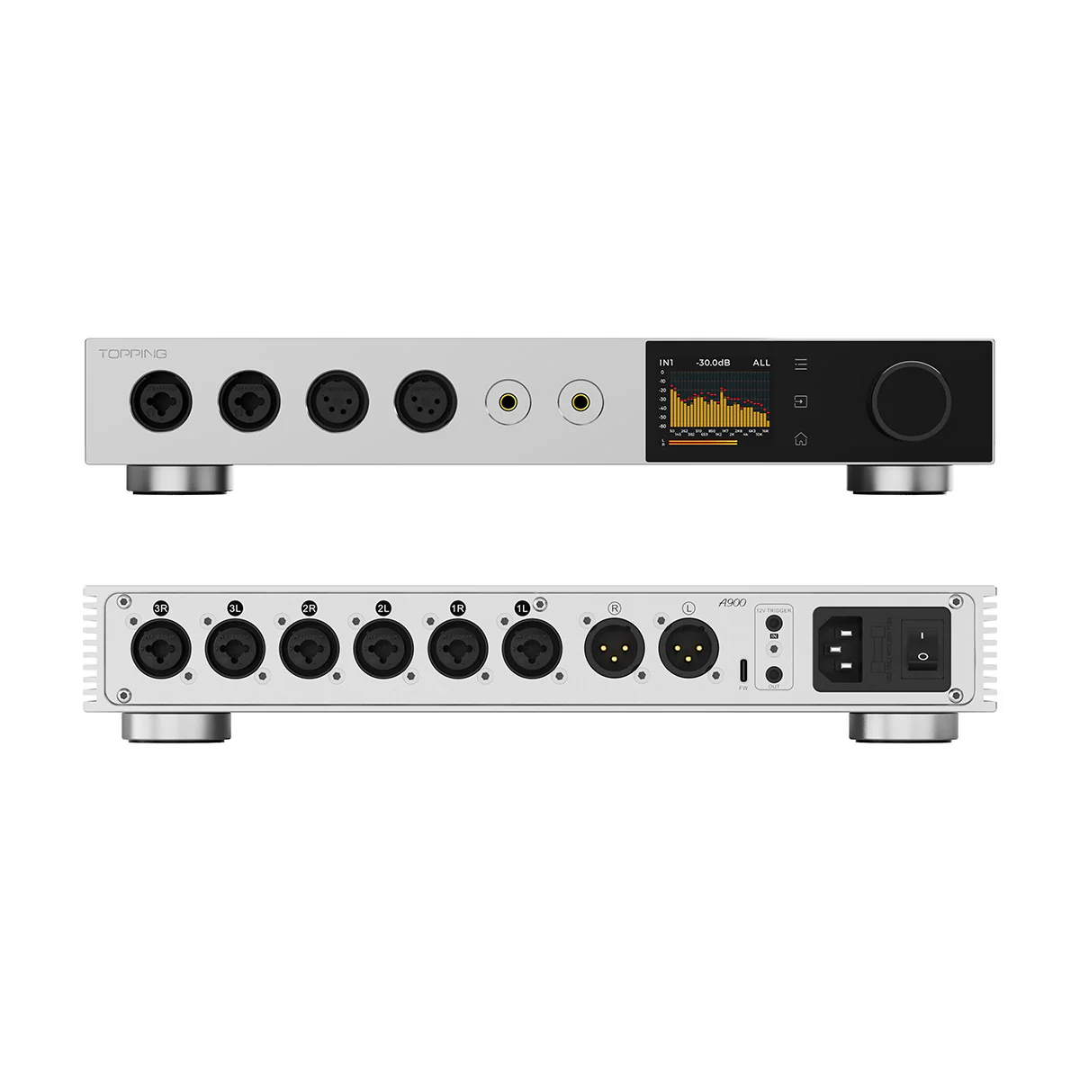 TOPPING A900 Ultra-Flagship Headphone Amplifier - Image 4