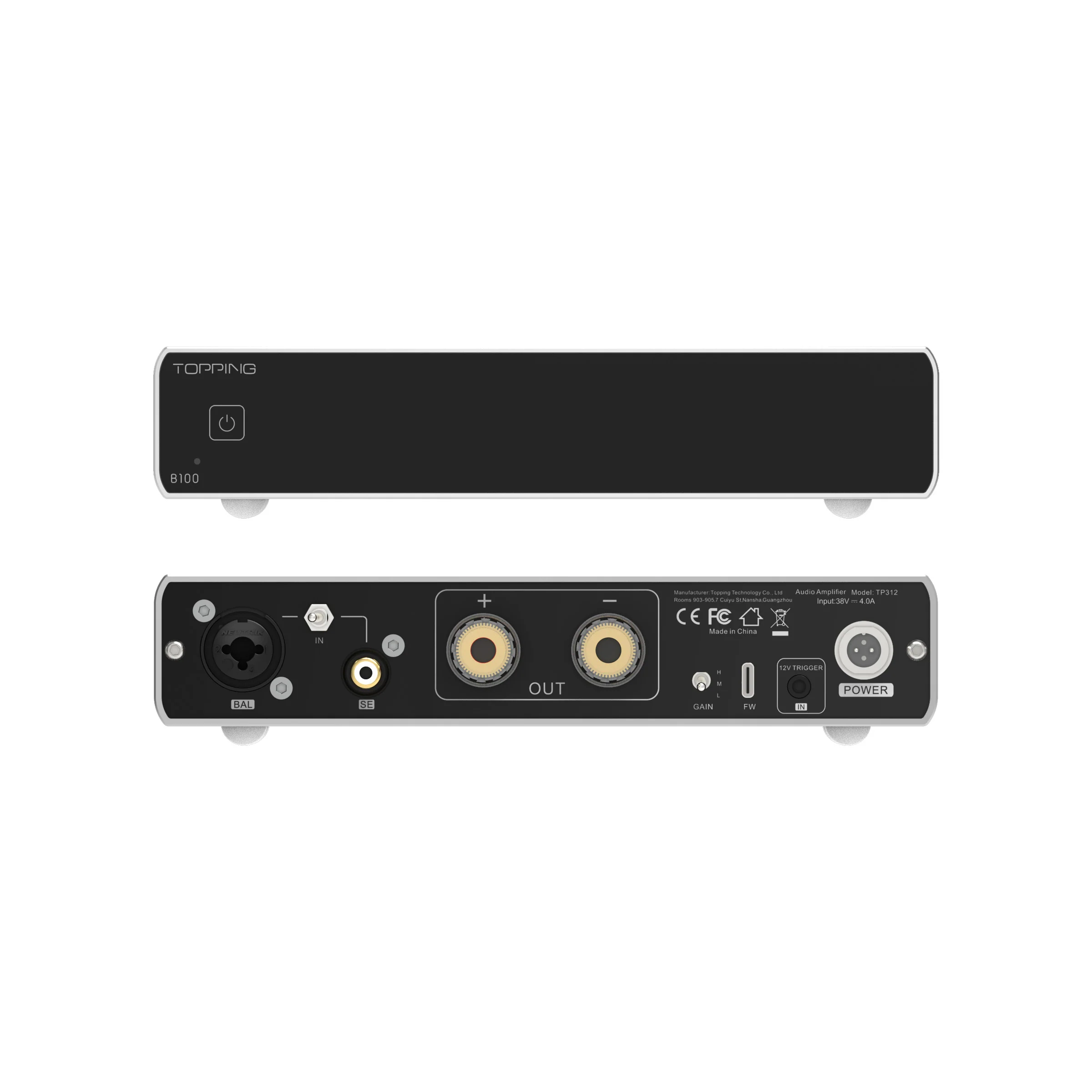 TOPPING B100 Mono Block Power Amplifier(Used-Like New) - Image 4