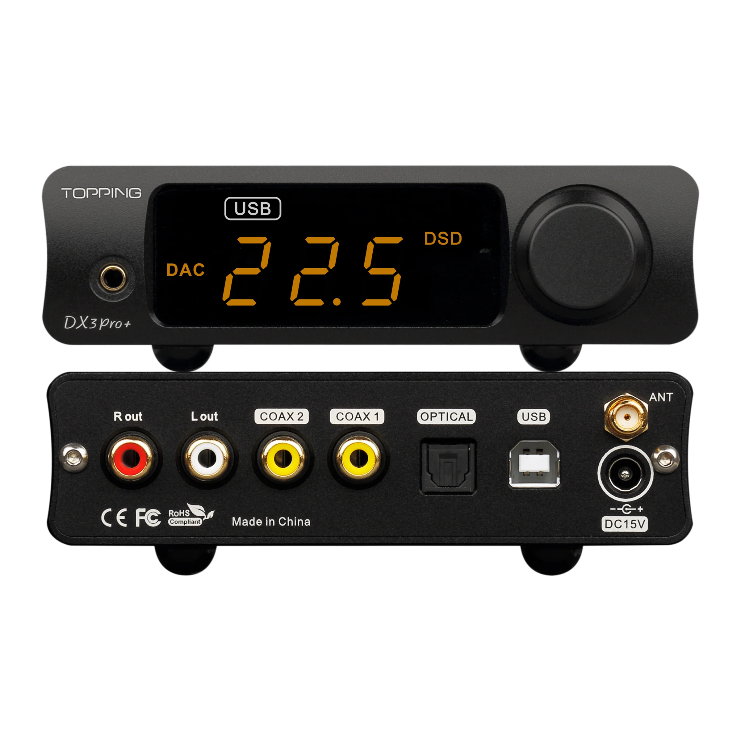 TOPPING DX3Pro+ LDAC Headphone Amplifier（Used-Like New） - Image 6