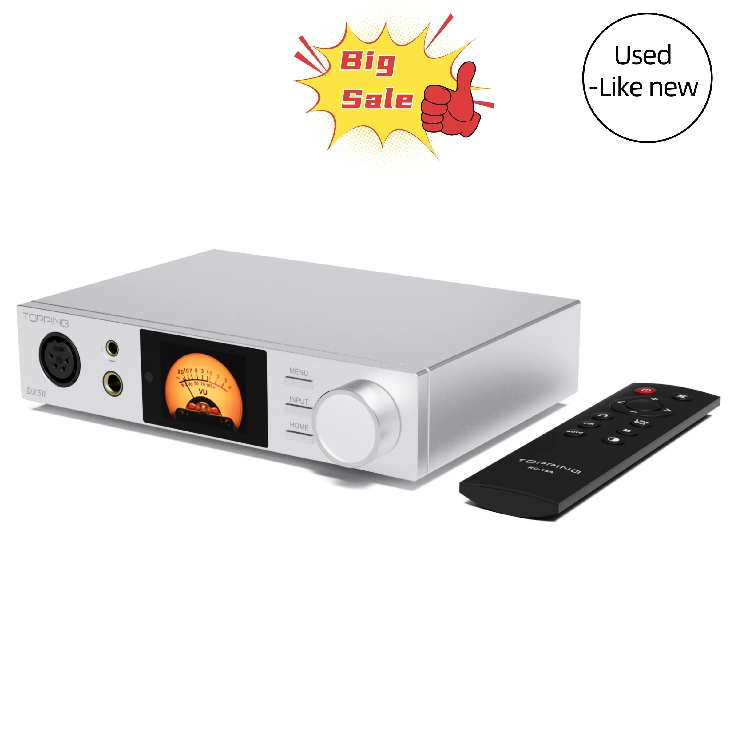 TOPPING DX5 II Hi-Res DAC & Headphone Amp Combo（Used-Like New） - Image 2