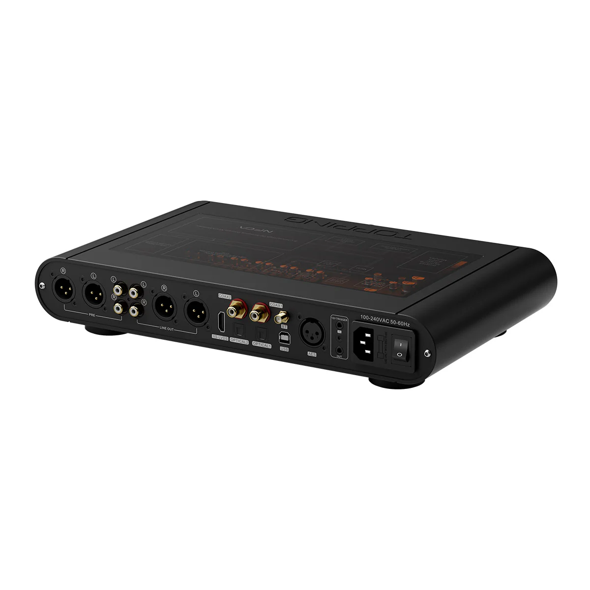 TOPPING DX9 Discrete Fully Balanced 1-Bit DAC & Headphone Amplifier - Image 4