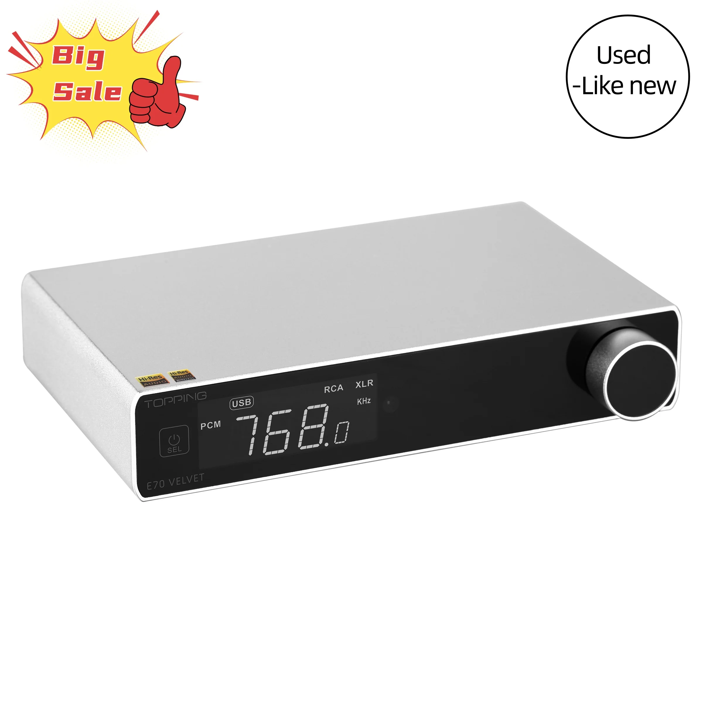 TOPPING E70 Velvet High-Performance DAC(Used-Like New) - Image 9