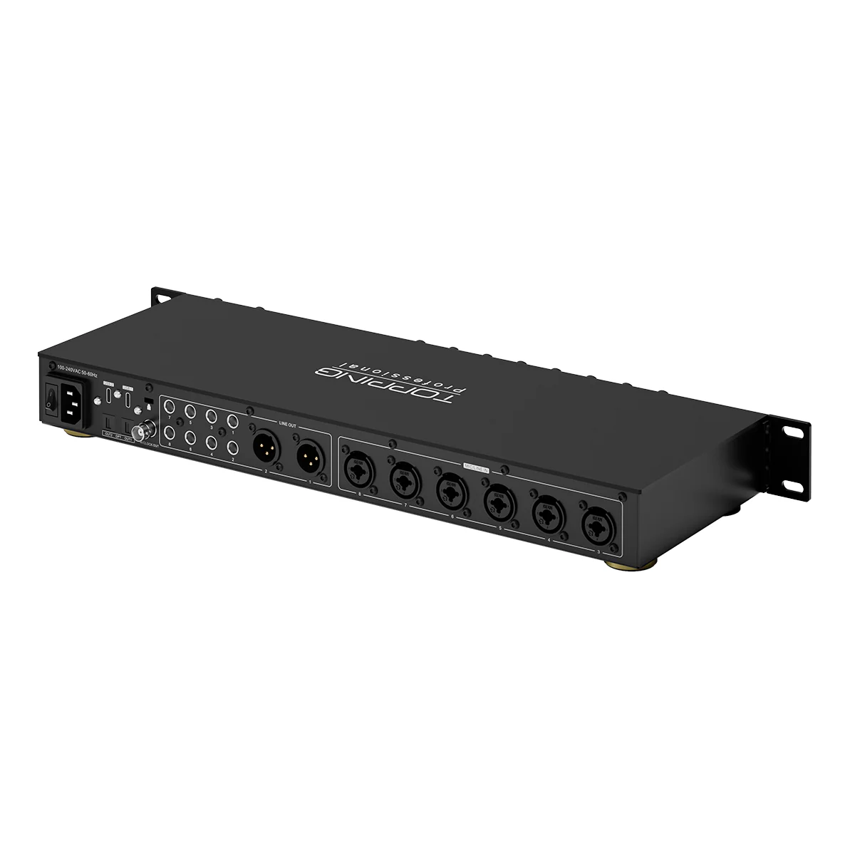 TOPPING E8x8 Pre Professional Audio Interface - Image 3