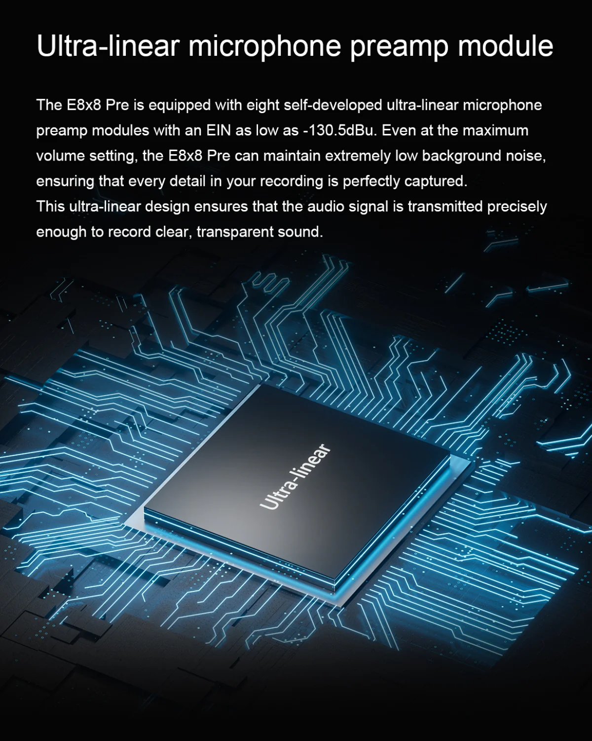 TOPPING E8x8 Pre Professional Audio Interface - Image 7
